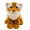 VOTIVA Jouets en Peluche Mignon Simulation Tigre en Peluche Poupée Zoo Petit Tigre Chiffon Poupée for Les Enfants Et Les Fill