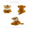 VOTIVA Jouets en Peluche Mignon Simulation Tigre en Peluche Poupée Zoo Petit Tigre Chiffon Poupée for Les Enfants Et Les Fill