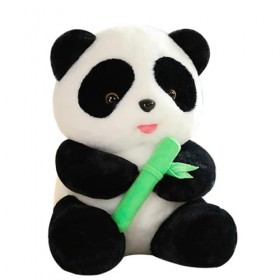 NOpinz Enfants Mignon Panda Lit Sommeil Jouets Cadeau D’Anniversaire Kawaii Panda Peluche Animal Peluche Jouets 35cm 1