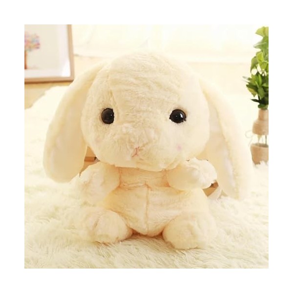 Mignon Sac À Dos en Peluche Kawaii Sac À Dos Lapin en Peluche Jouet Fille Anniversaire Sac en Peluche Cadeau De Noël 55CM 3