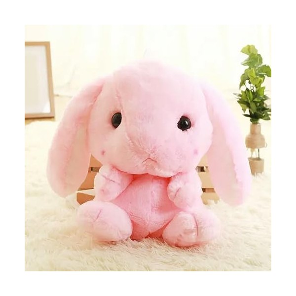 Mignon Sac À Dos en Peluche Kawaii Sac À Dos Lapin en Peluche Jouet Fille Anniversaire Sac en Peluche Cadeau De Noël 55CM 3