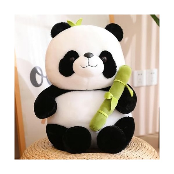 NOpinz Kawaii Panda Animal Peluche Jouet Rond Mignon Réaliste Ours Chambre Décoration en Peluche Poupée Cadeau D’Anniversaire