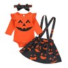 Hoothy Deguisement Halloween Bebe Costume DHalloween Pour Bébé Deguisement Halloween 18 Mois Fille Barboteuse À Manches Long