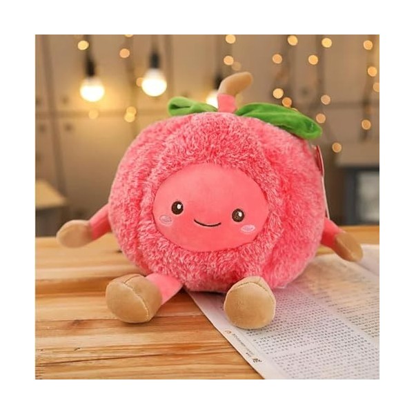 SaruEL Kawaii Pastèque Moelleuse, Ananas Cerise, Fruits, Peluche Douce Mignonne Jouet poupée en Peluche, Coussin Cadeau Fille