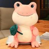 EacTEL Grenouille drôle Peluche Grenouille Peluche Animal Poupée Animal Coussin Mignon Cadeau pour Enfants Garçon Fille Anniv