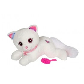 Gipsy Toys - Cuty Bella Fashionista - Peluche Interactive Chat Cuty Bella Fashionista – Toute Douce Qui s’illumine au Rythme 