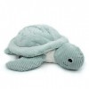 LES DÉGLINGOS PTIPOTOS by Peluche Sauvenou la Tortue géante 50 cm Menthe - Doudou Original - Range Pyjamas - Doudou idéal dès