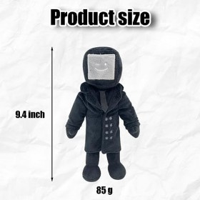 Dlishka Skibidi Peluches Collection - InspiréE Jeux dhorreur | Peluches Skibidi Toilet & Speaker Man Fun | Cadeau Ultime Fan