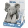 GUND Flappy LÉLÉPHANT Peluche Interactive pour Bébé – Bouge, Parle et Chante en Français pour lÉveil de Votre Enfant – Pelu