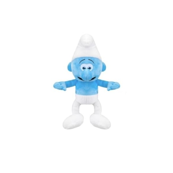 Grupo Moya Lot de 3 figurines en peluche Les Schtroumpfs 22 cm : Schtroumpf, Pape Schtroumpf et Schtroumpf Remplissage et ext