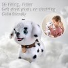 Or Or TU Chien Jouet Enfant Peluche Chien Interactifs Qui Marche et aboie en Laisse, Robot Animaux pour 3 4 5 6+ Ans Filles G