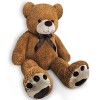 monzana Ours en Peluche L 100cm Cheapo Brun Grand Nounours Jouet Teddy Bear Enfant idée Cadeau Gros Doudou