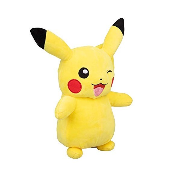 Pokémon Pikachu clin doeil peluche douce 30 cm | nouvelle édition officielle pour 2020