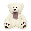 Lumaland géant Ours en Peluche Grand Doudou Teddy Doux XXL Beige 120cm