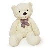 Lumaland géant Ours en Peluche Grand Doudou Teddy Doux XXL Beige 120cm