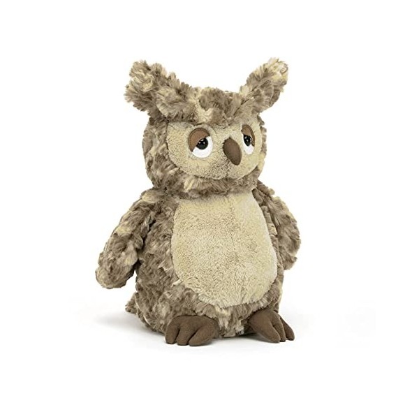 Jellycat Oberon Owl Horned - L: 9 cm x l: 12 cm x h: 26 cm
