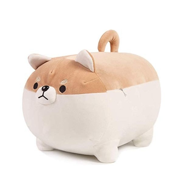 PEDEIECL Animal en Peluche Shiba Inu Peluche Kawaii Corgi Anime Plushie Doux Chien Oreiller, Jouet en Peluche pour Enfants Ga