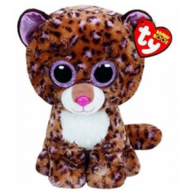Ty - TY37068 - Beanie Boos - Peluche Patches Léopard 23 cm