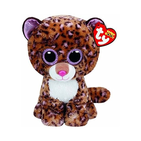 Ty - TY37068 - Beanie Boos - Peluche Patches Léopard 23 cm
