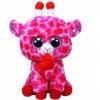 TY Beanie Boos Jungle Love Girafe Rose avec cœur 23 cm
