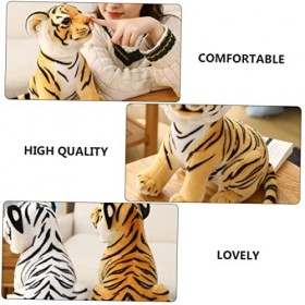 Toyvian 2 Pièces Peluche Poupée De Coton Jouets De Mascotte Chinoise Jouet De Poupée pour Enfants Jouet Oreiller Animal Jeter