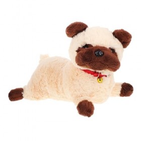 DIKACA Poupée Carlin Peluches Moelleuses Peluche Animal en Peluche Chiot Moelleux Animal en Peluche Chiot Jouets Mignons pour