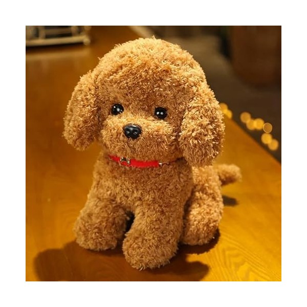 GagaLu Ours en Peluche Moelleux, Chien, Caniche, Peluche, Animal, Jouet, poupée pour Animaux de Compagnie, Cadeau d’Anniversa