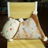 SaruEL Nouveau Chat Peluche Jouet Coussin Mignon en Peluche Poupée Coussin De Bureau pour Enfants Petite Amie Cadeau D’Annive