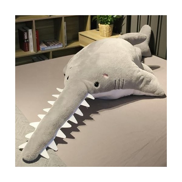 SaruEL Mignon mégalodon Peluche Jouet Kawaii Peluche Requin poupée Enfants Animal Oreiller Cadeau Anniversaire Cadeau de Noël