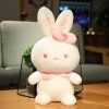 GagaLu Mignon Fourrure en Peluche Lapin Peluche Jouet Tapis Lapin Enfants Oreiller poupée Cadeau d’Anniversaire Jouets pour E