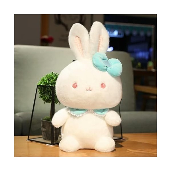 GagaLu Mignon Fourrure en Peluche Lapin Peluche Jouet Tapis Lapin Enfants Oreiller poupée Cadeau d’Anniversaire Jouets pour E