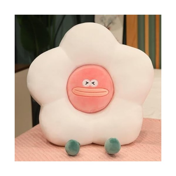 Fleur créative en Forme d’Oreiller Coussin de Dos Tapis de Sol Bureau Assis Tatami Tapis Coussin Chaise siège Coussin en Pelu