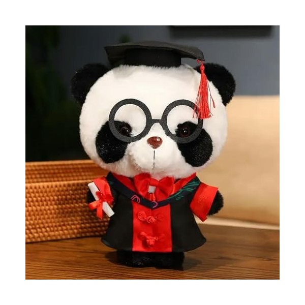 NOpinz Ours en Peluche Peluche Kawaii Ours en Peluche Animal poupée Cadeau de Jour de Graduation Cadeau de Noël 33cm 4