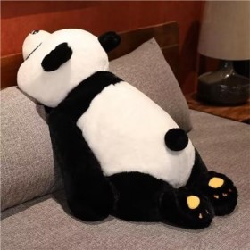 HYSTERIA Jouets en Peluche Panda géant for Filles, poupée Mignonne à câliner et Dormir avec Les Jambes pliées, poupée en Tiss