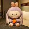 Nouveau Mignon Lapin en Peluche Peluche Jouet Lapin Enfants Oreiller Poupée Cadeau Créatif Enfants Jouet Anniversaire Cadeau 