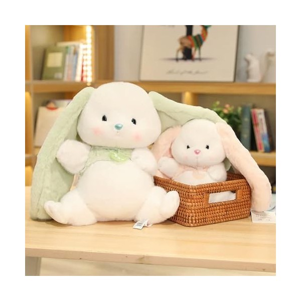 SaruEL Enfants Peluche Lapin Jouets Kawaii Bunny Poupée Fille Jouets Enfants Anniversaire Cadeaux De Noël 33cm 3