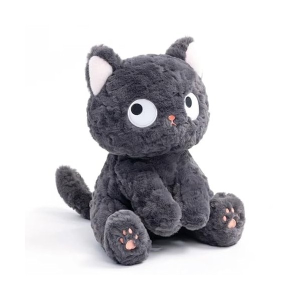 EacTEL Nouveau Chat Kawaii Peluche Animal Jouet Chat réaliste Chat poupée décoré Cadeau d’Anniversaire dans garçon Fille Cade