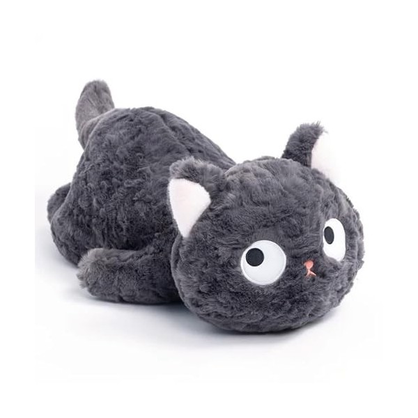 EacTEL Nouveau Chat Kawaii Peluche Animal Jouet Chat réaliste Chat poupée décoré Cadeau d’Anniversaire dans garçon Fille Cade