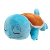 Bandai - Pokémon - Peluche Carapuce Squirtle 40cm - Peluche Pokémon Toute Douce Qui dort - JW0220