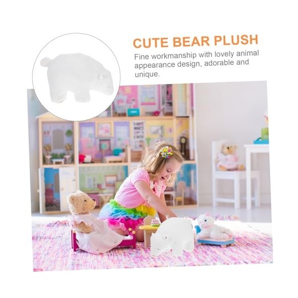 ibasenice Animaux en Peluche Enfants Jouets Décoratifs Coussins pour Canapé Enfants Playset Porc en Peluche en Peluche Jouet 