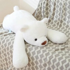 Kawaii forêt Animal Peluche Jouet Peluche Grand Ours Doux Oreiller poupée Enfants Anniversaire Cadeau de noël décoration 60cm