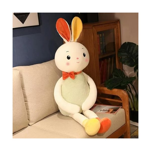 NOpinz Mignon Géant Animal Doux Dessin Animé Rizière Lapin Peluche Jouet Lapin Poupée en Peluche Oreiller Petite Amie Cadeau 