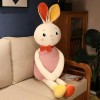 NOpinz Mignon Géant Animal Doux Dessin Animé Rizière Lapin Peluche Jouet Lapin Poupée en Peluche Oreiller Petite Amie Cadeau 
