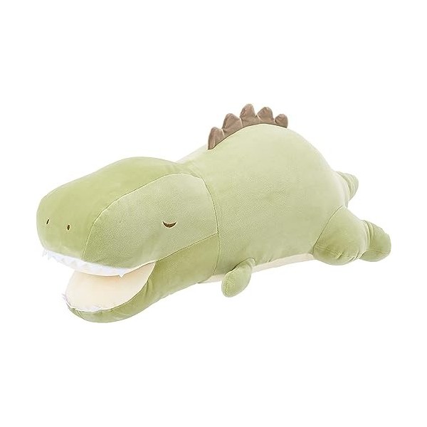 NEMU NEMU Peluche - Tirano le Dinosaure - Coussin à câliner - Ultra doux - Taille L - 53 cm