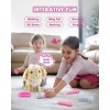 Jouets électroniques en peluche pour chien pour filles, ensemble de jeu de soins vétérinaires pour enfants, jouet interactif 