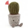 Jellycat Silly Succulent Barrel Cactus Décoration en peluche à collectionner