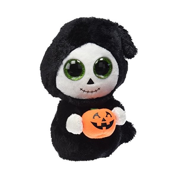 Ty – Treats, fantôme en Peluche avec Citrouille, 15 cm 41201ty 