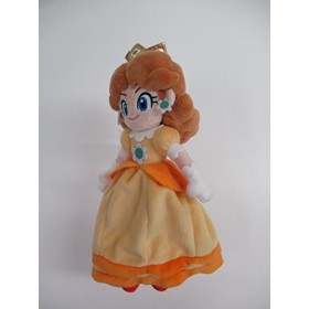 Sanei Super Mario All Star Collection 9.5" Daisy Plush, Small
