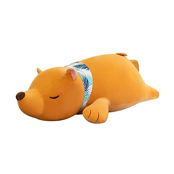 ISAKEN Jouet en Peluche de Ours Polaire, Animaux Ours Polaire en Peluche Poupée Coussin en Peluche Oreiller de Ours Polaire e