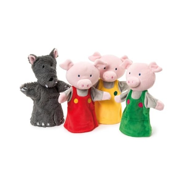 Marionnettes Les 3 Petits cochons Oxybul